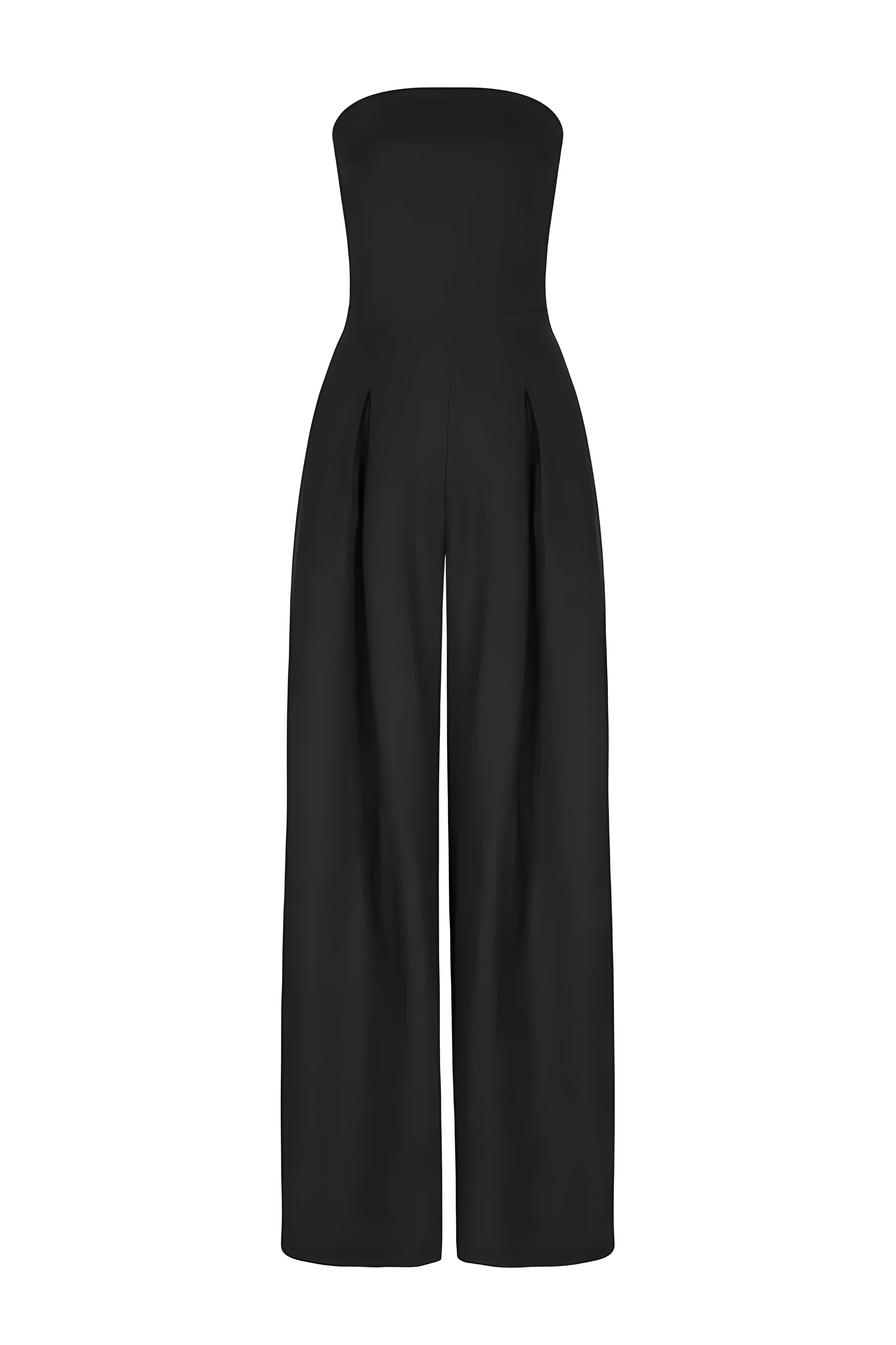Amélie™ | Strapless Jumpsuit – Tijdloos & Comfortabel