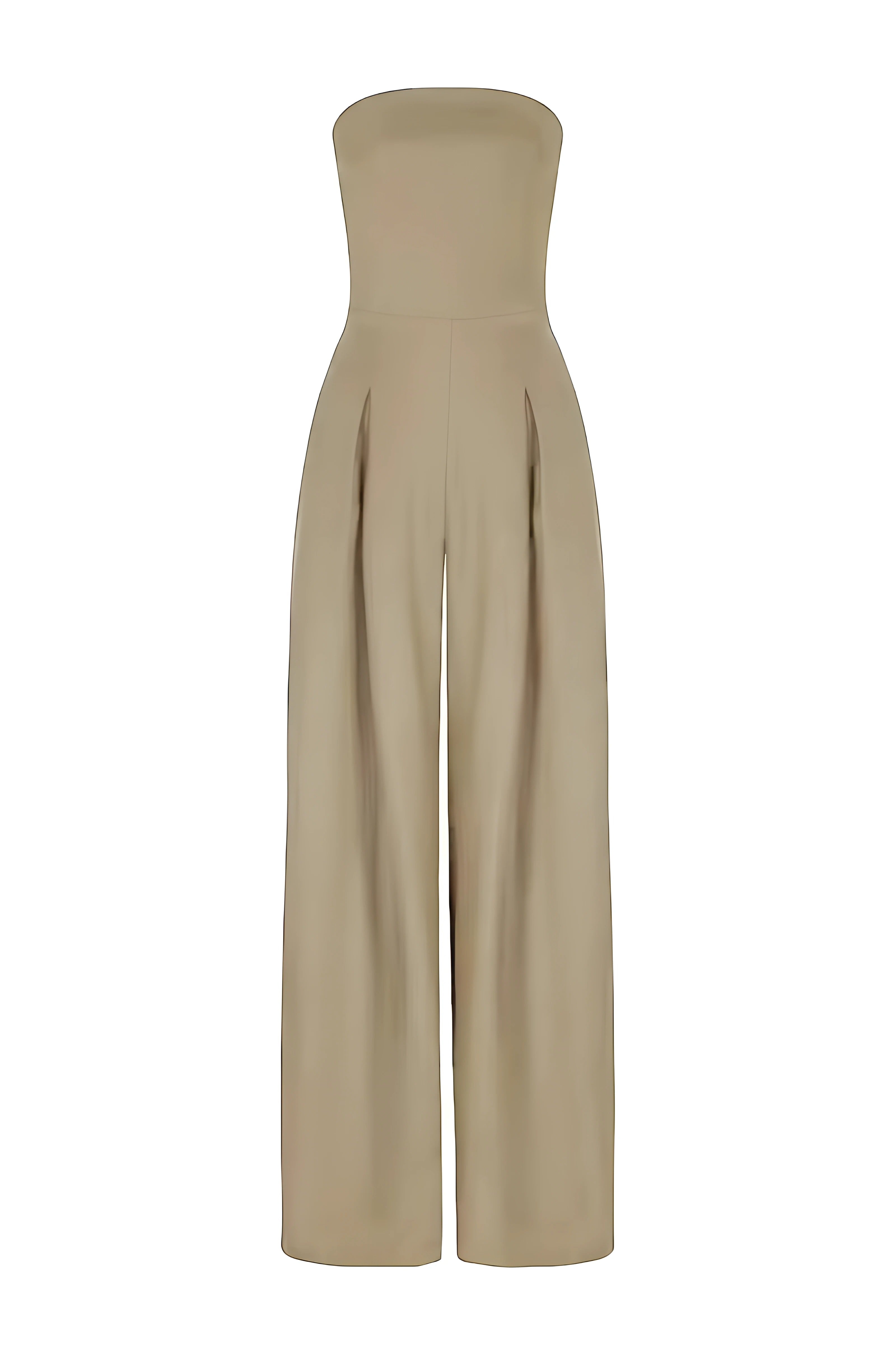 Amélie™ | Strapless Jumpsuit – Tijdloos & Comfortabel