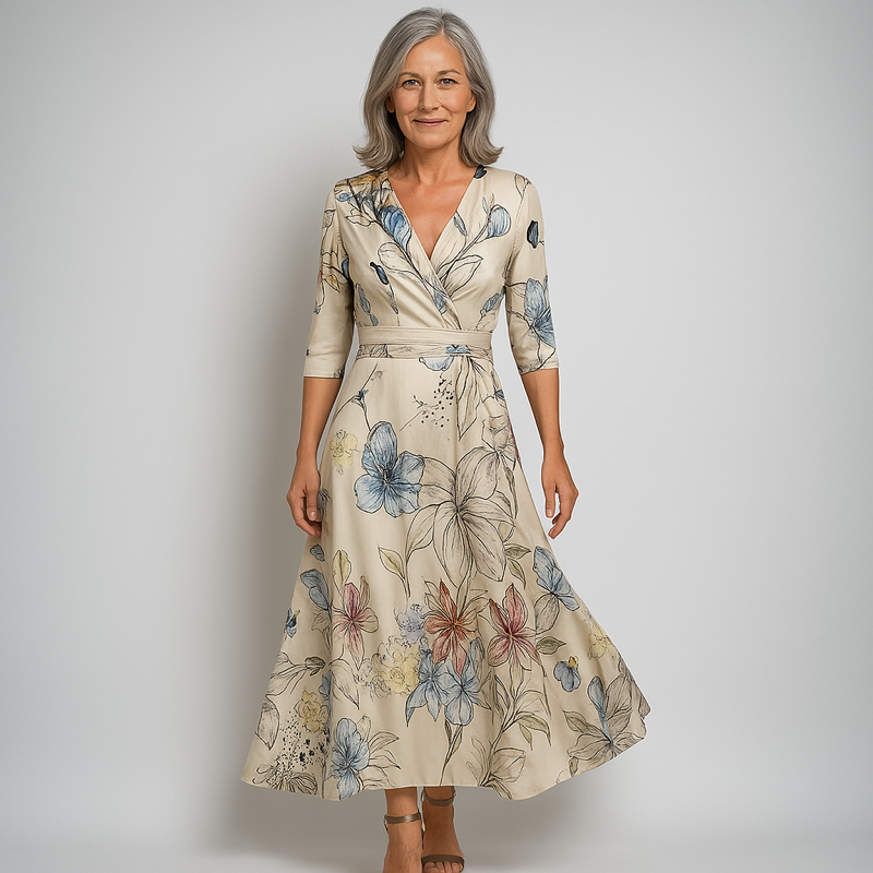 Ember® Sera Dress – Modieuze Jurk met Ruches