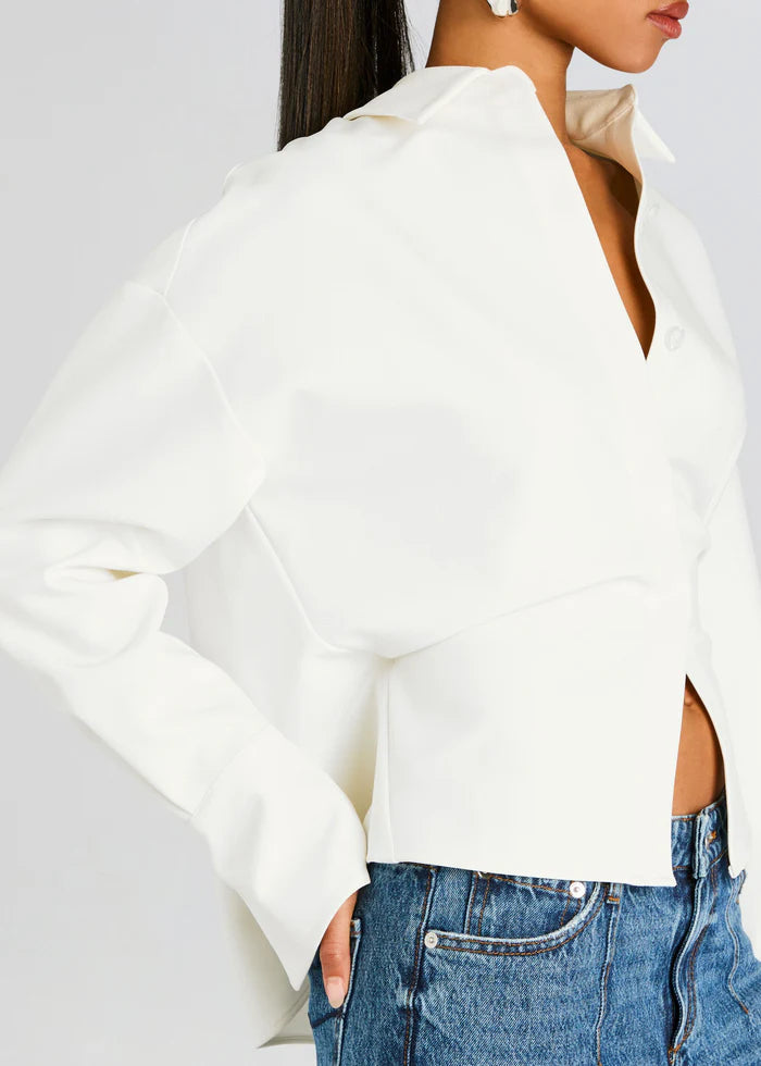 Ember® Sera Top – Draped Crepe Look