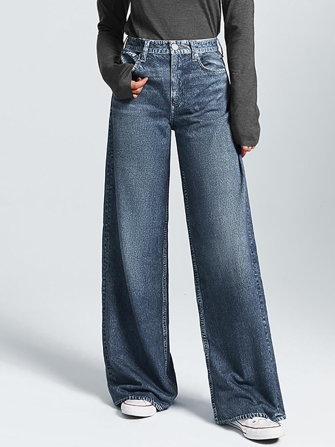 Ember® Kaia Sweatpants – Denim Look