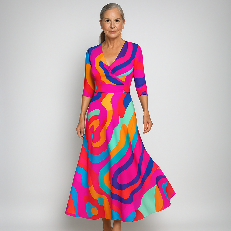 Ember® Sera Dress – Modieuze Jurk met Ruches