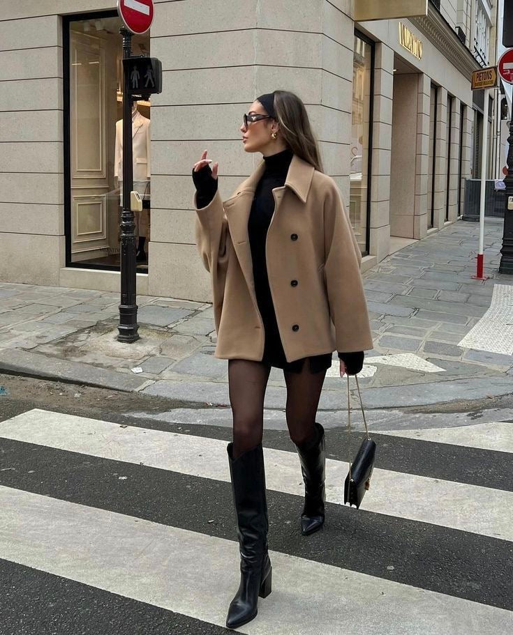 Elin™ Oversized Wollen Jas – Tijdloze Stijl & Ultiem Comfort