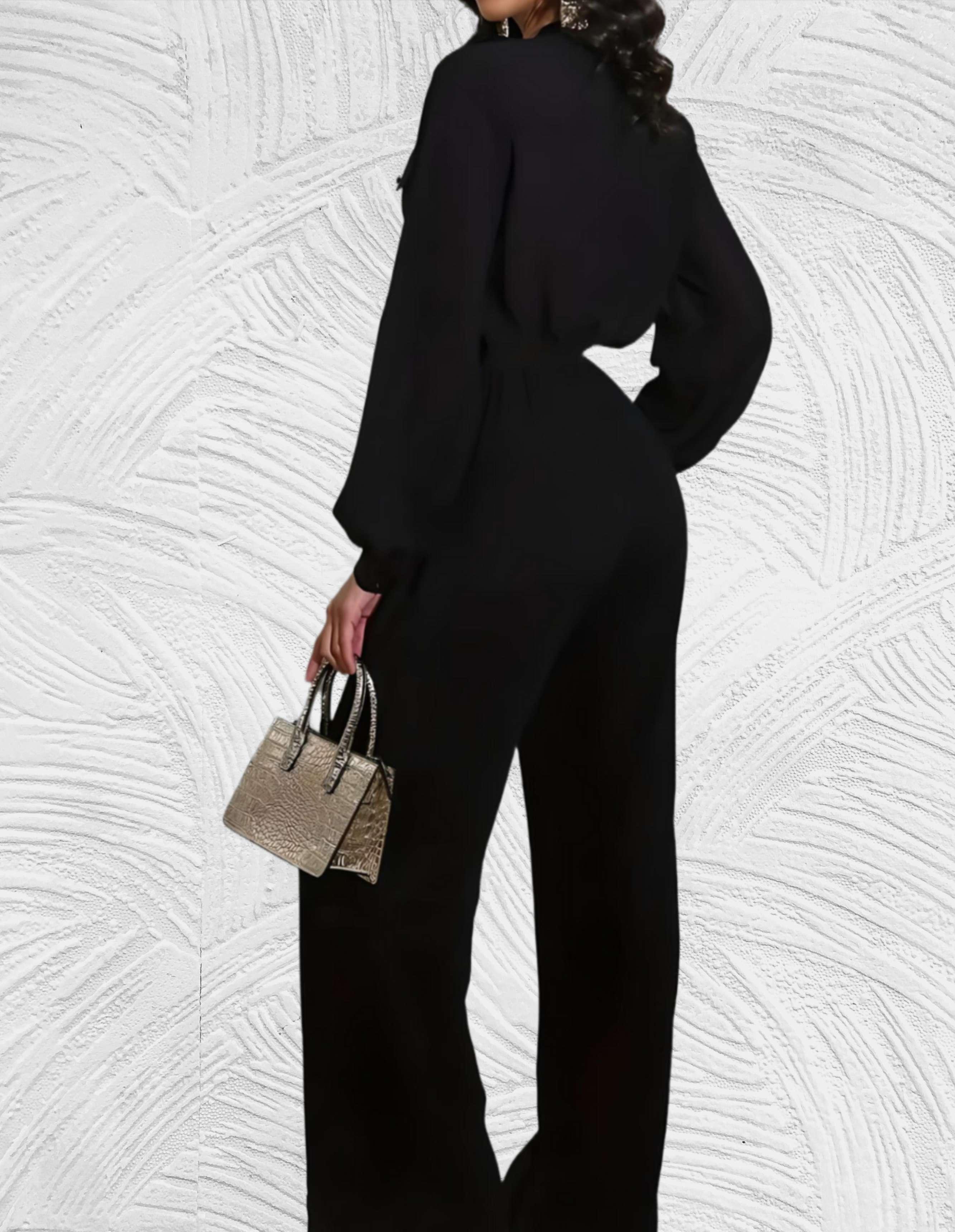 Ember® Isla Jumpsuit – Diepe V-Hals