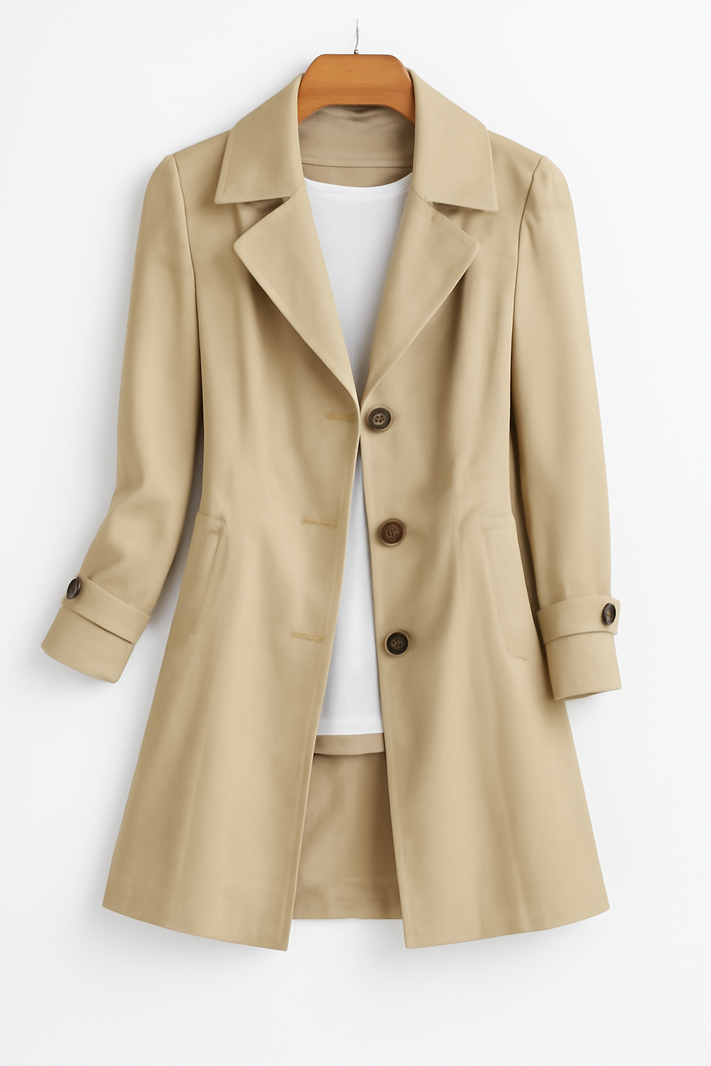 Ember® Noir Trench – Luxe Trenchcoat