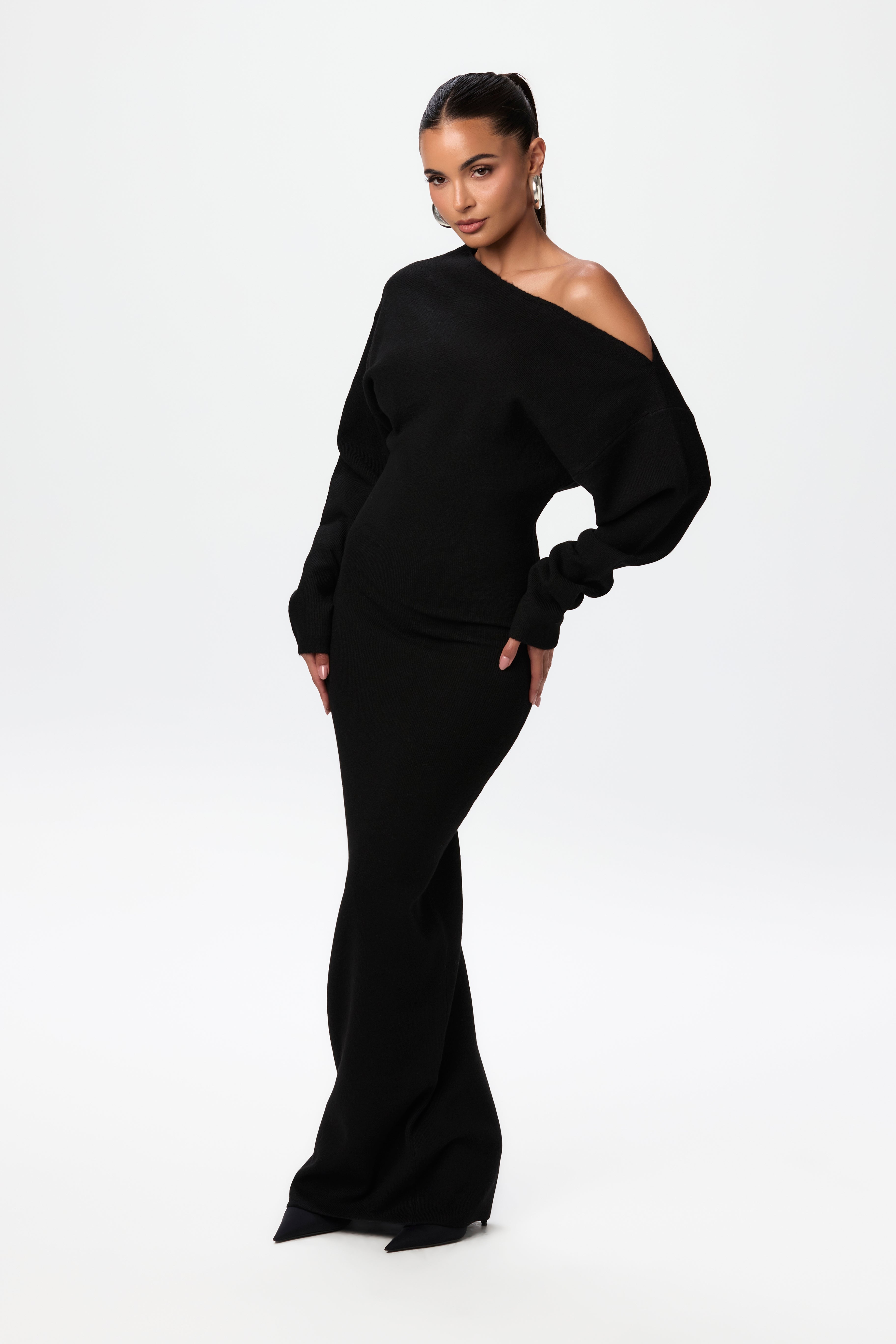 Celeste™ | Elegante Off-Shoulder Jurk – Stijlvol & Comfortabel